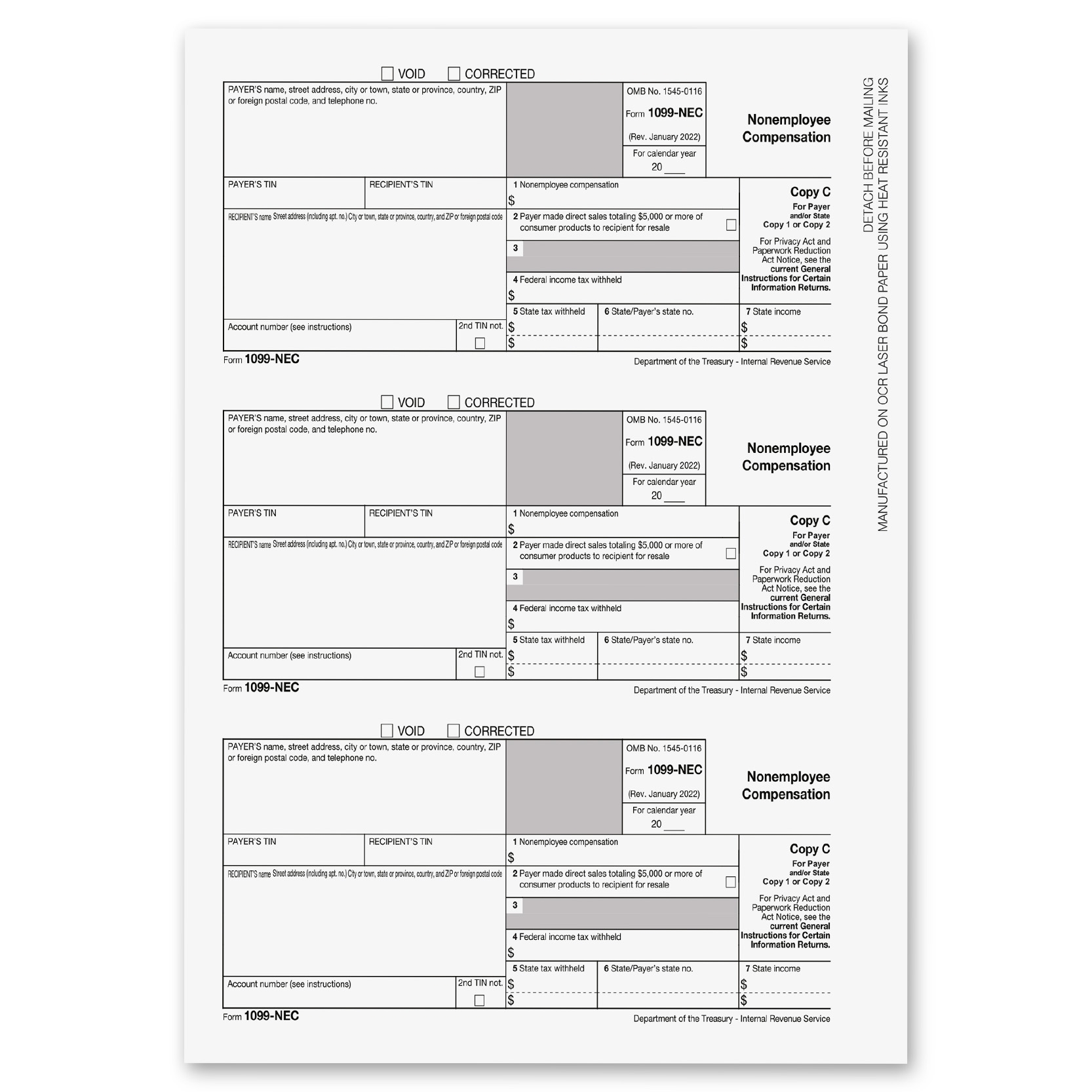1099 Printable Forms