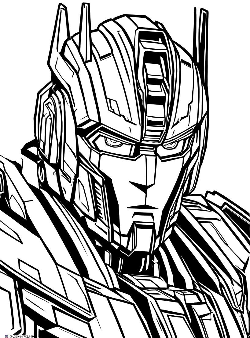 Transformer Coloring Pages Printable