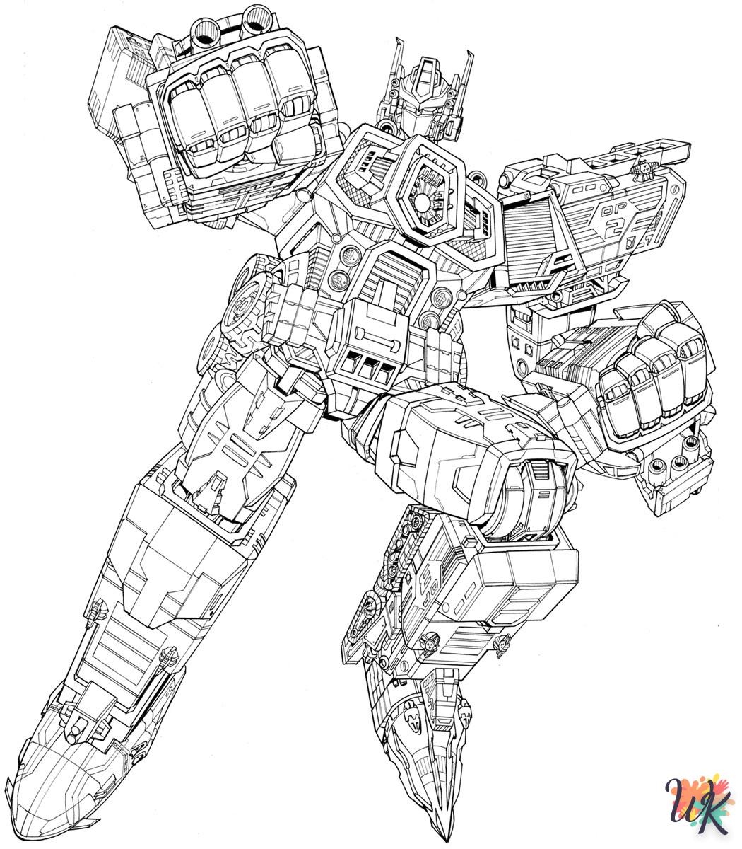 25 Transformers Coloring Pages For Kids Free Printable Sheets