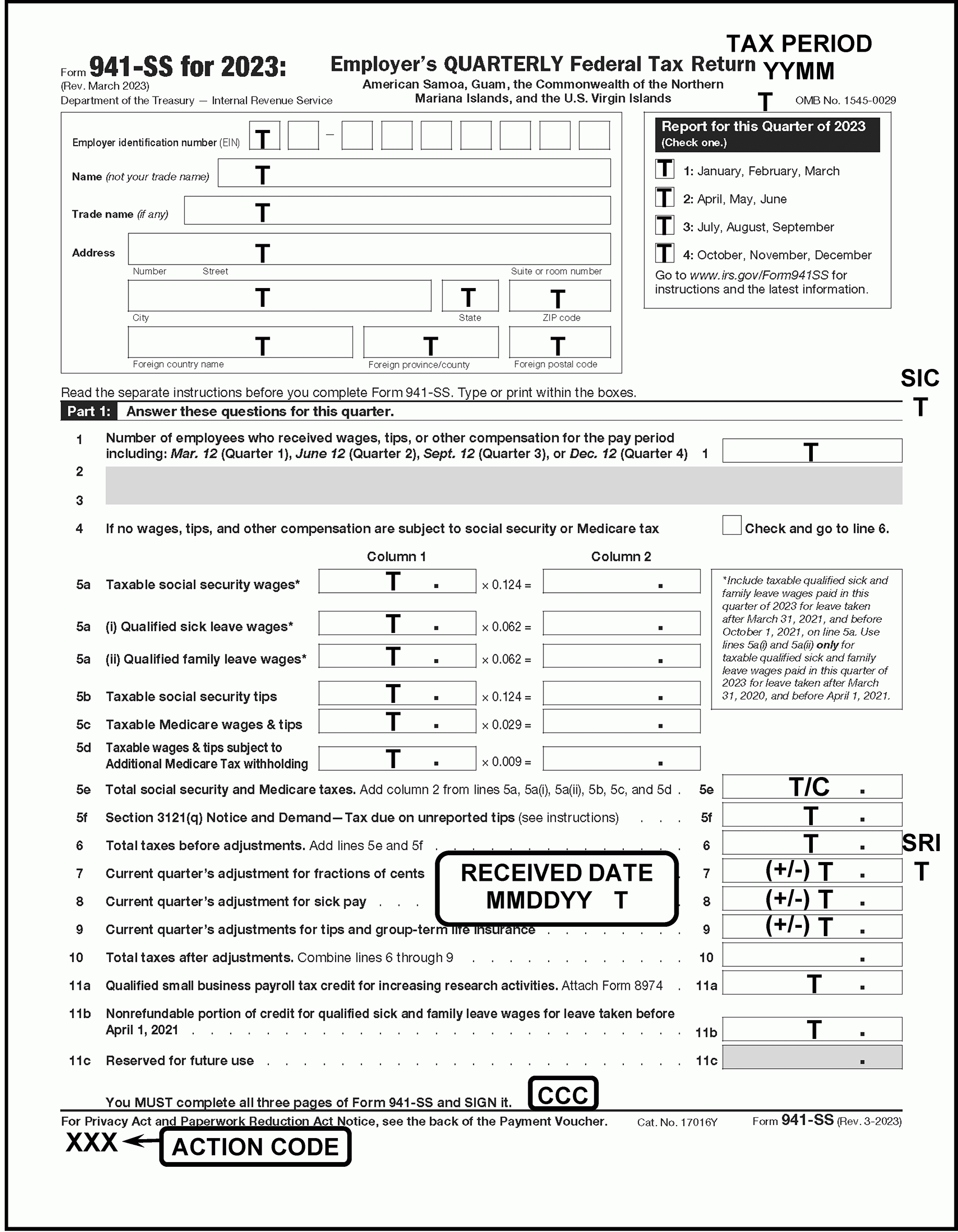 3 11 13 Employment Tax Returns Internal Revenue Service