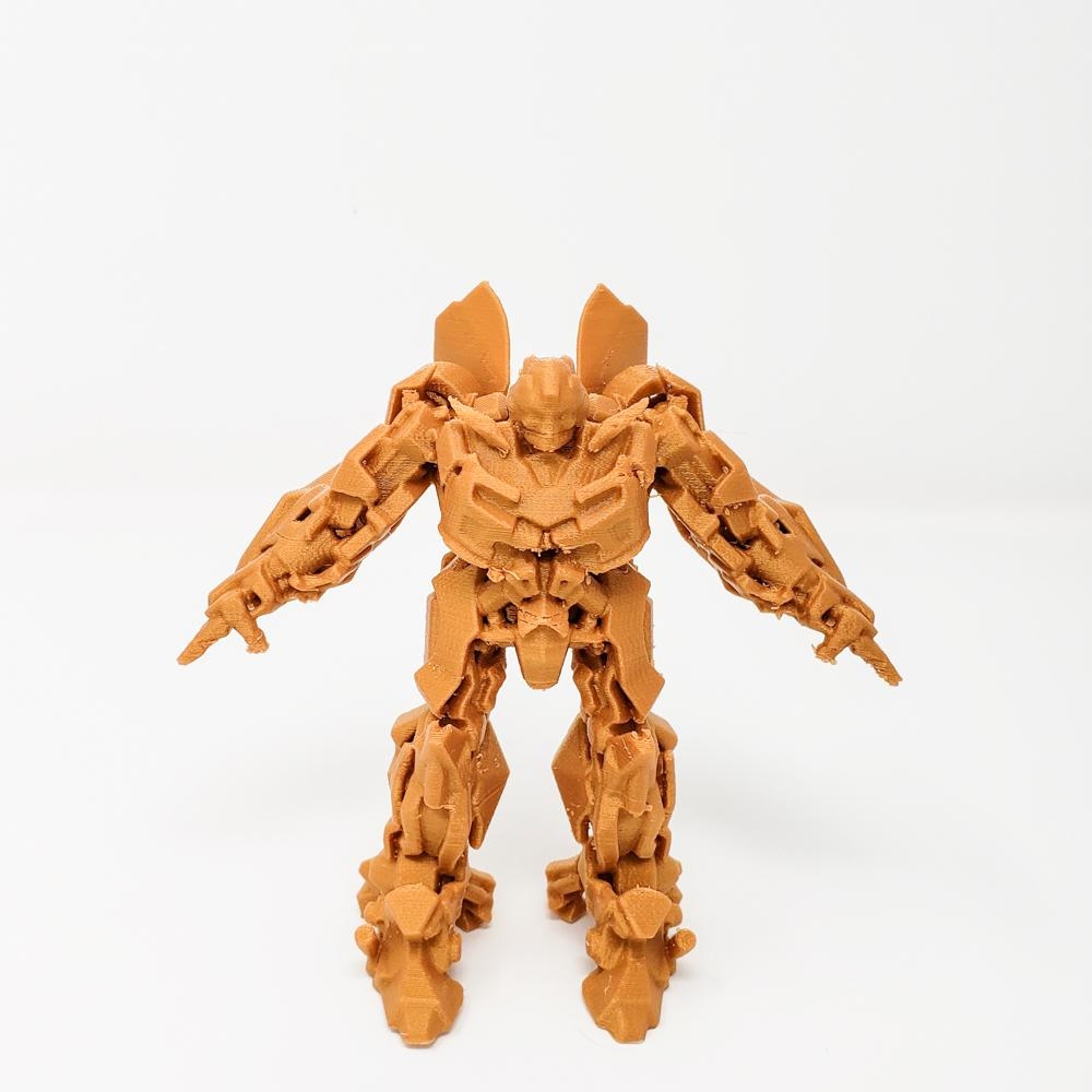 3D Printable Transformers Bumblebee Solid Model By 3DWP