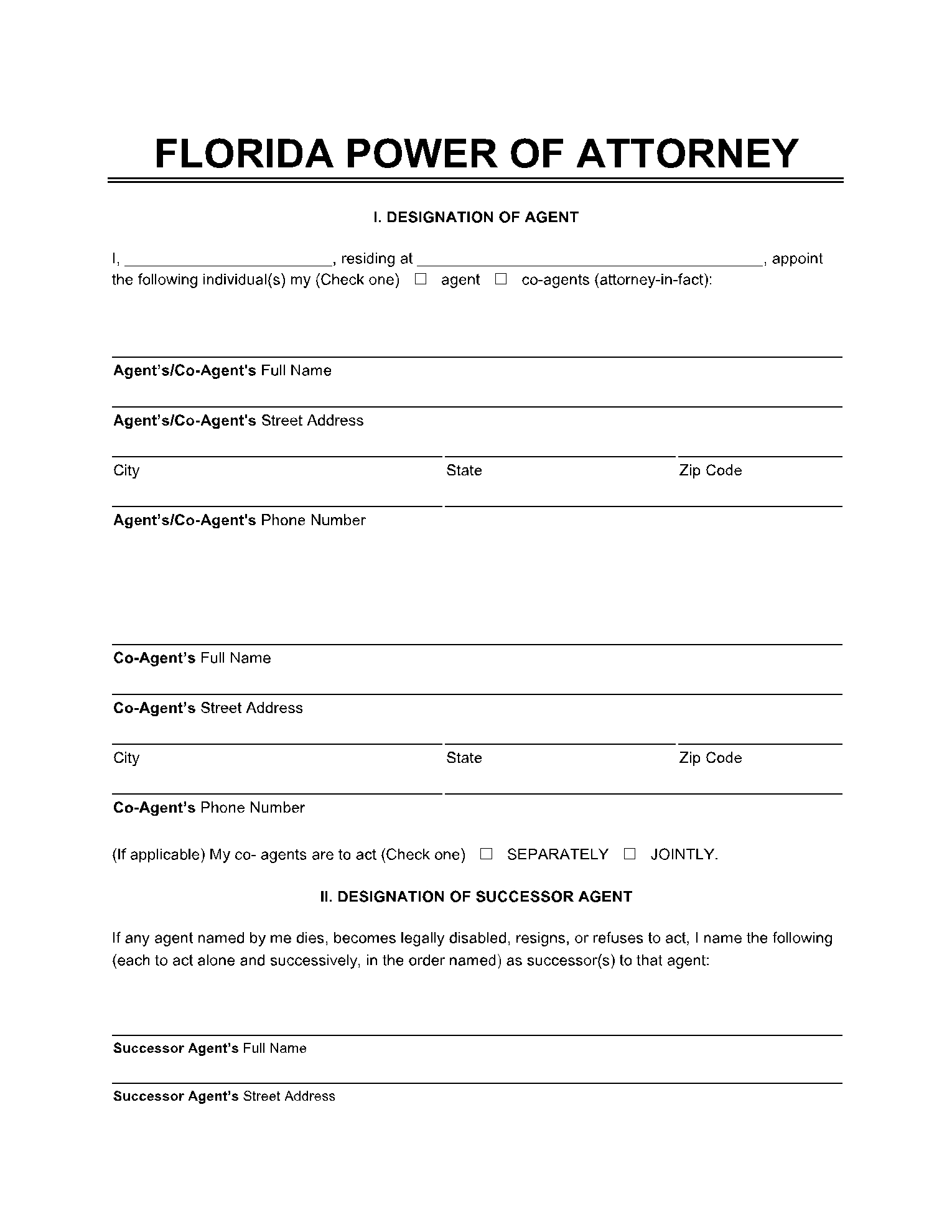 50 Free Power Of Attorney Forms PDF CocoSign