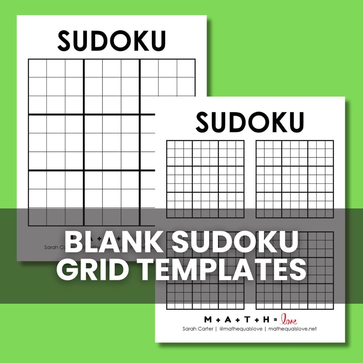 Blank Printable 9x9 Sudoku Grids Free PDF Download 