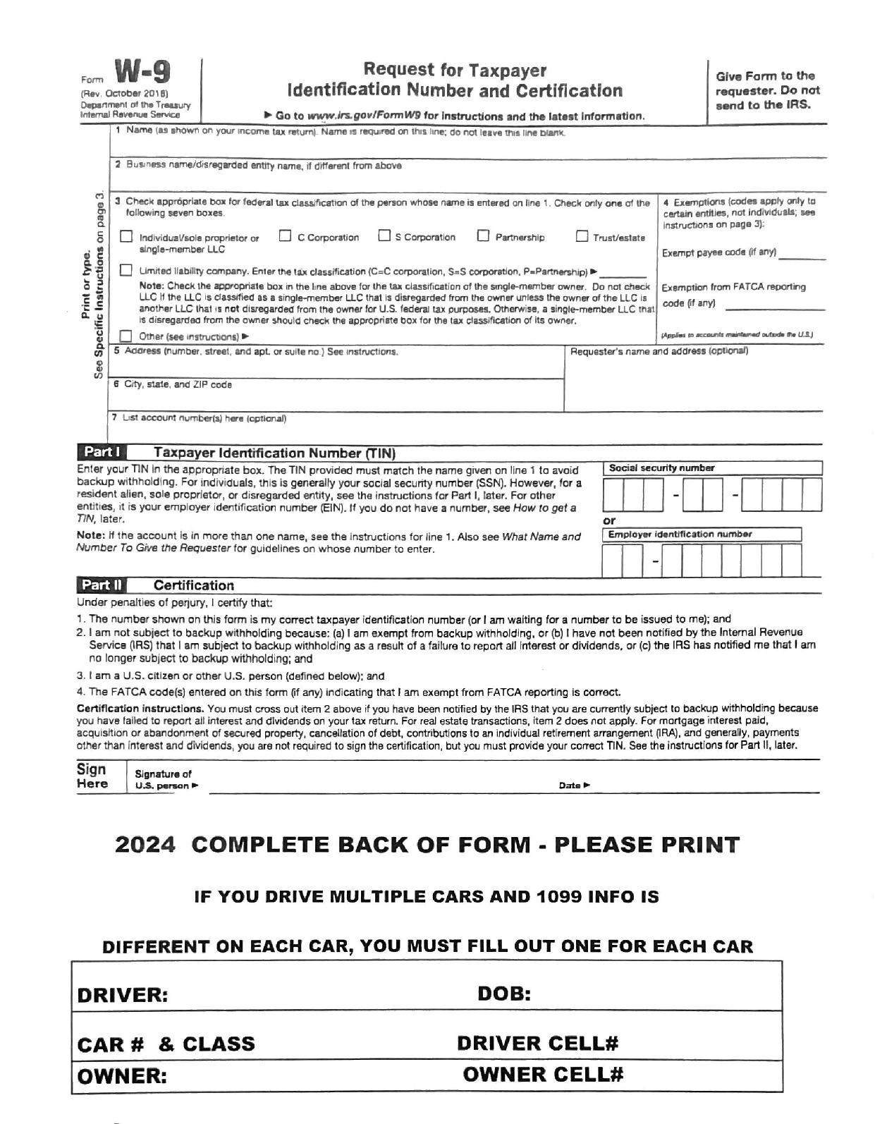 Printable 1099 Forms
