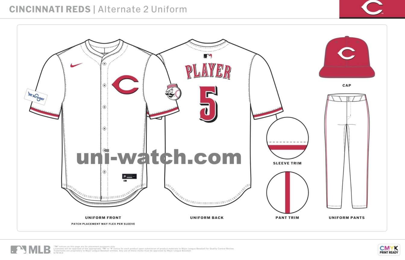 EXCLUSIVE Cincinnati Reds To Add New Jersey For 2025 Uni Watch