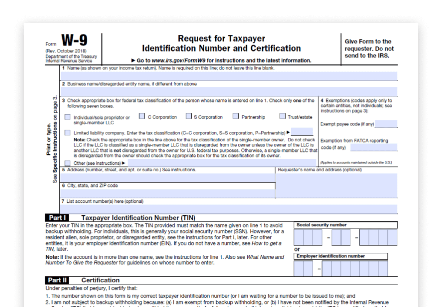 Printable 1098 Form