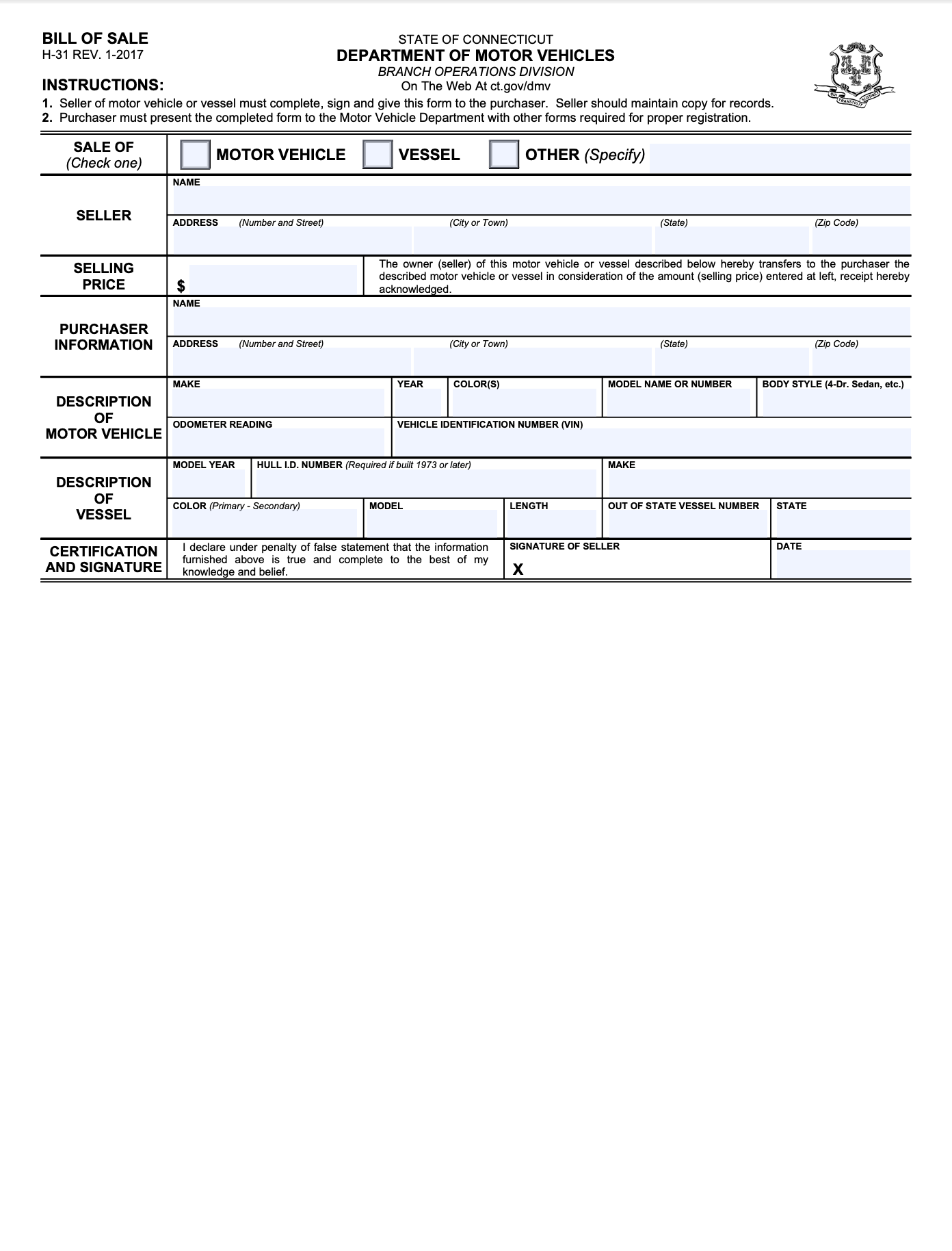 Printable Form 4473 Pdf
