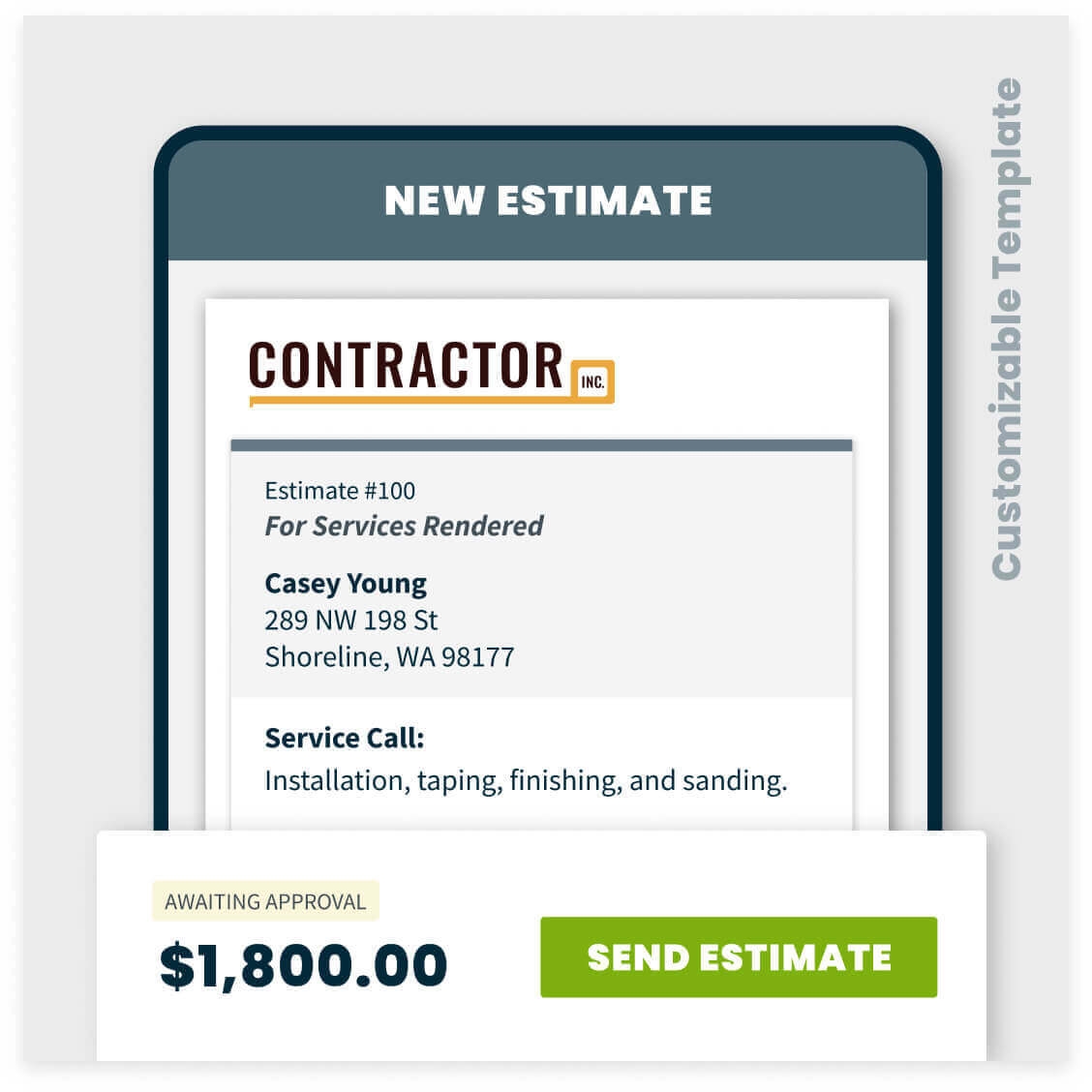 Free Printable Estimate Forms For Contractors