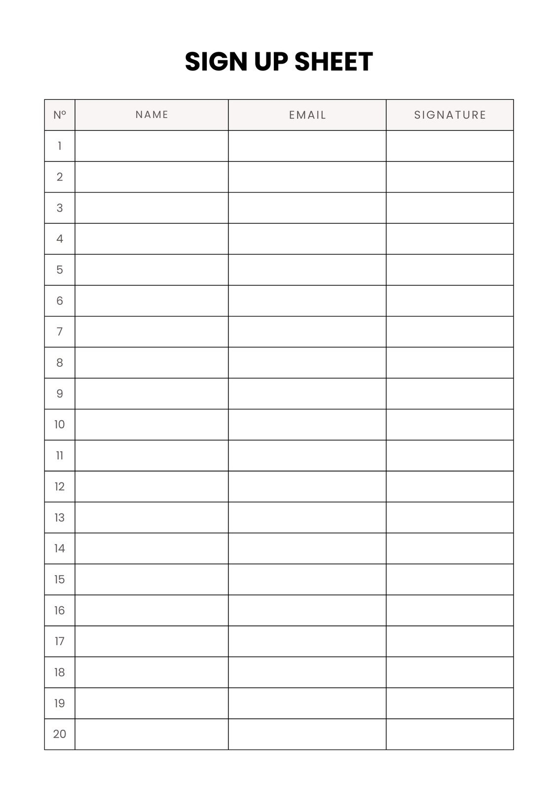 Free Form Document Templates To Customize And Print Canva