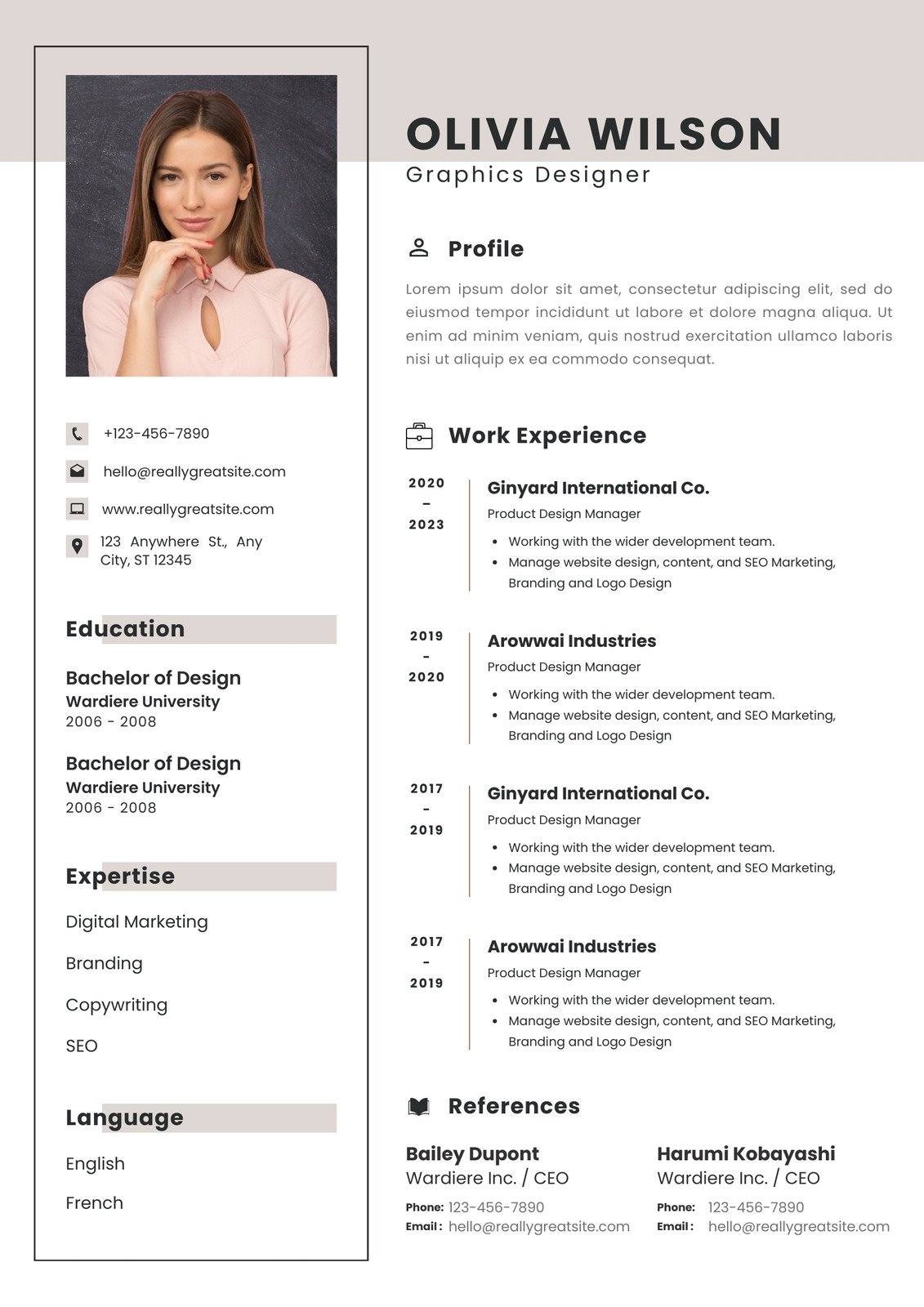 Free Printable Resume Templates You Can Customize Canva