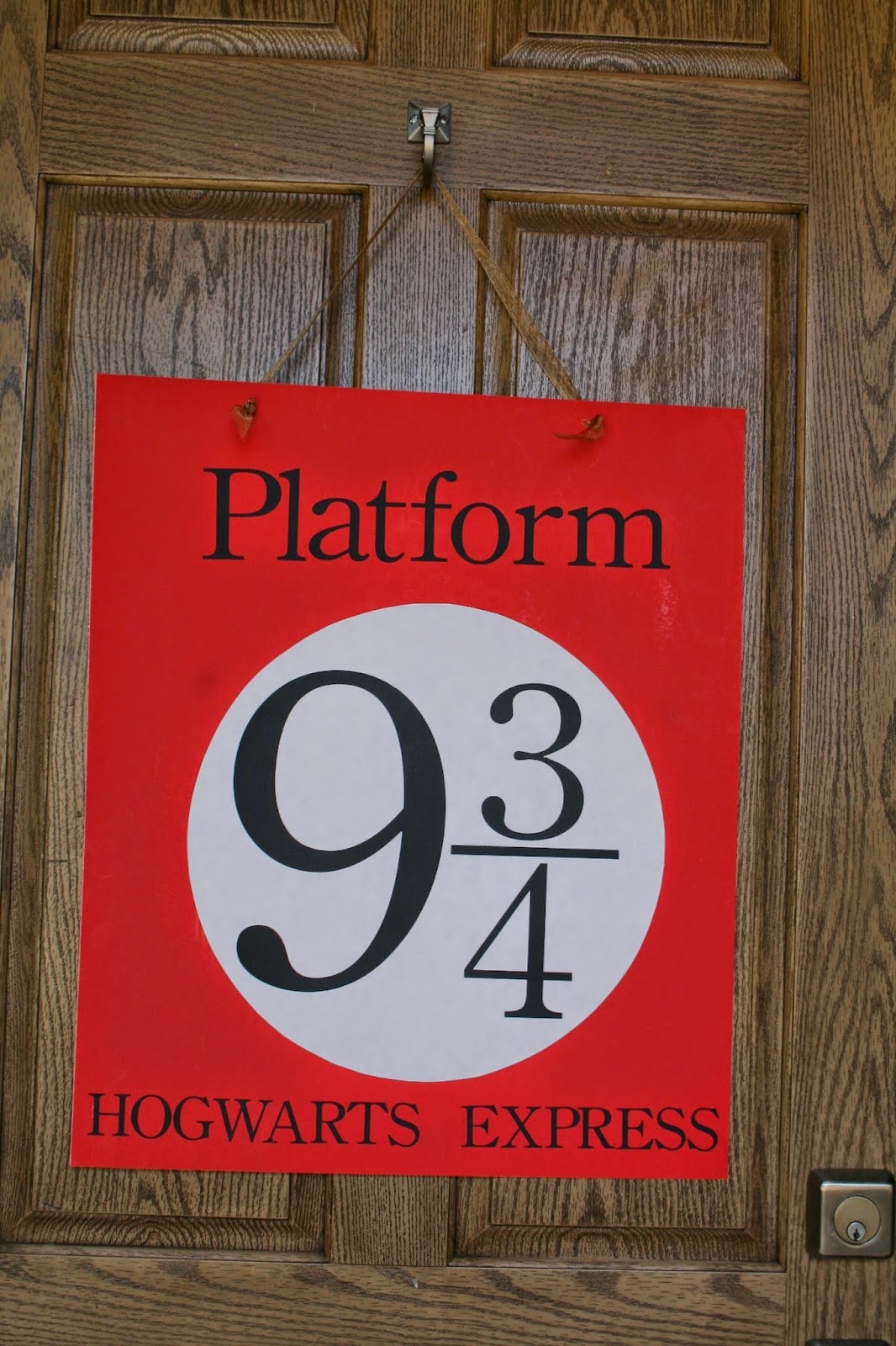 Platform 9 3 4 Sign Printable
