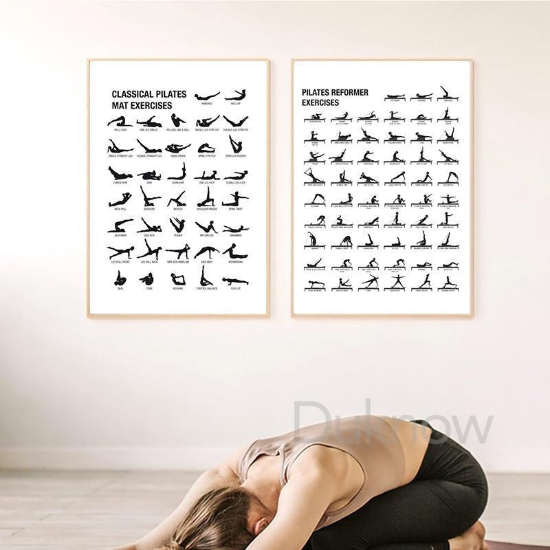 Pilates Store Workout Chart