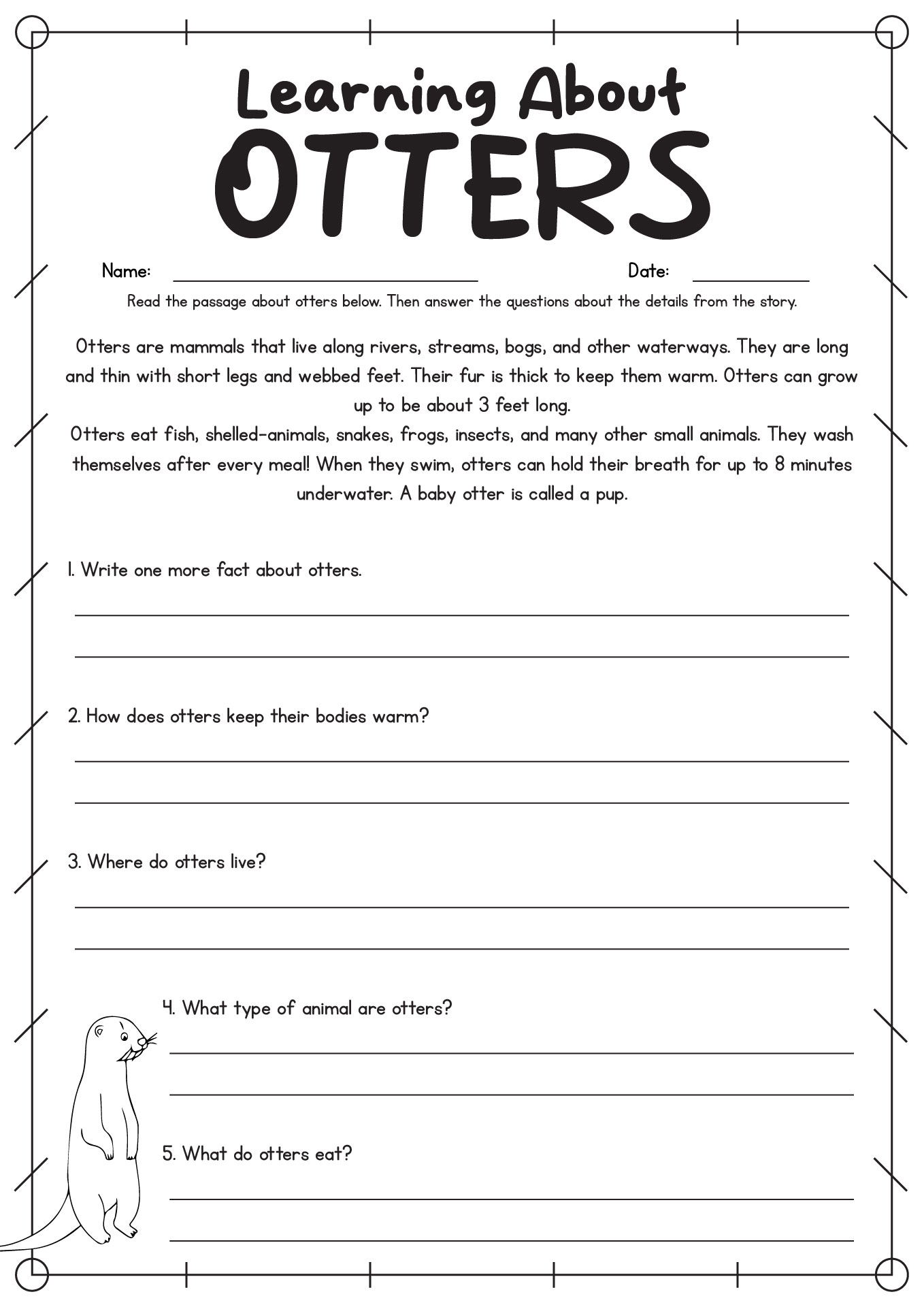 Reading Informational Text Free Worksheets For Grade 3 Worksheets Library