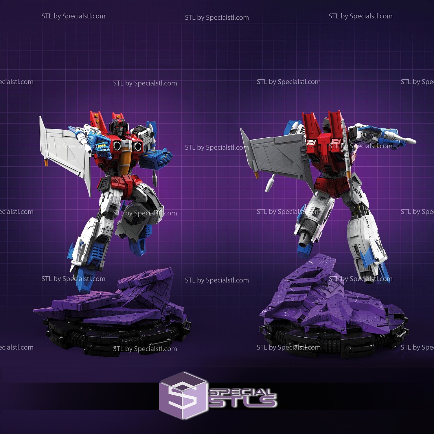 Starcream STL Files Transformers 3D Printing Figurine SpecialSTL